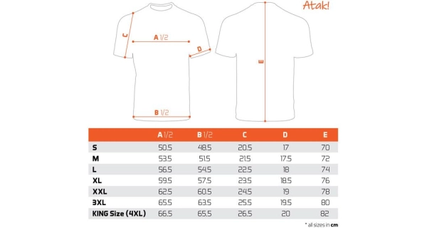 DELPHIN - Tričko ATAK! vel. 3XL