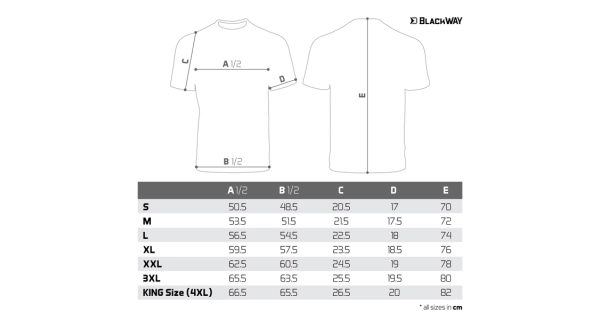 DELPHIN - Tričko BlackWay vel. 3XL