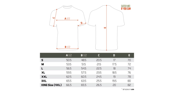 DELPHIN - Tričko Catch me Carp NX vel. King Size (4XL)