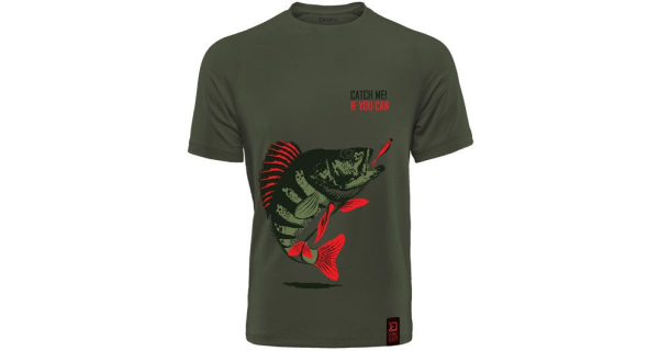 DELPHIN - Tričko CATCH ME! okoun vel. 3XL