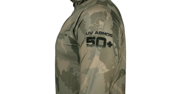 DELPHIN - Tričko s kapucí UV ARMOR 50+ Banx vel. 3XL