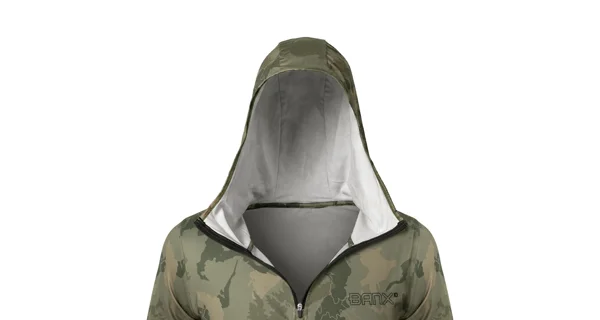 DELPHIN - Tričko s kapucí UV ARMOR 50+ Banx vel. M