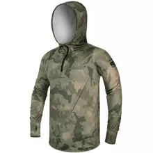 DELPHIN - Tričko s kapucí UV ARMOR 50+ Banx vel. M