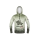 DELPHIN - Tričko s kapucí UV Armor 50+ Predator vel. 2XL
