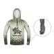 DELPHIN - Tričko s kapucí UV Armor 50+ Predator vel. 3XL