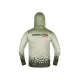 DELPHIN - Tričko s kapucí UV Armor 50+ Predator vel. 3XL