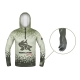 DELPHIN - Tričko s kapucí UV Armor 50+ Predator vel. L