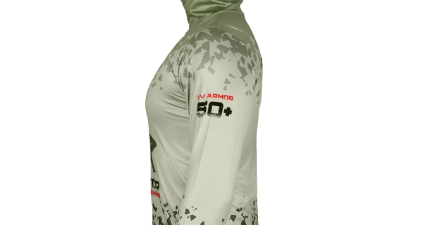 DELPHIN - Tričko s kapucí UV Armor 50+ Predator vel. M