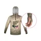 DELPHIN - Tričko s kapucí UV ARMOR 50+ Trout vel. 2XL