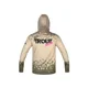 DELPHIN - Tričko s kapucí UV ARMOR 50+ Trout vel. S