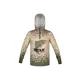 DELPHIN - Tričko s kapucí UV ARMOR 50+ Trout vel. XL