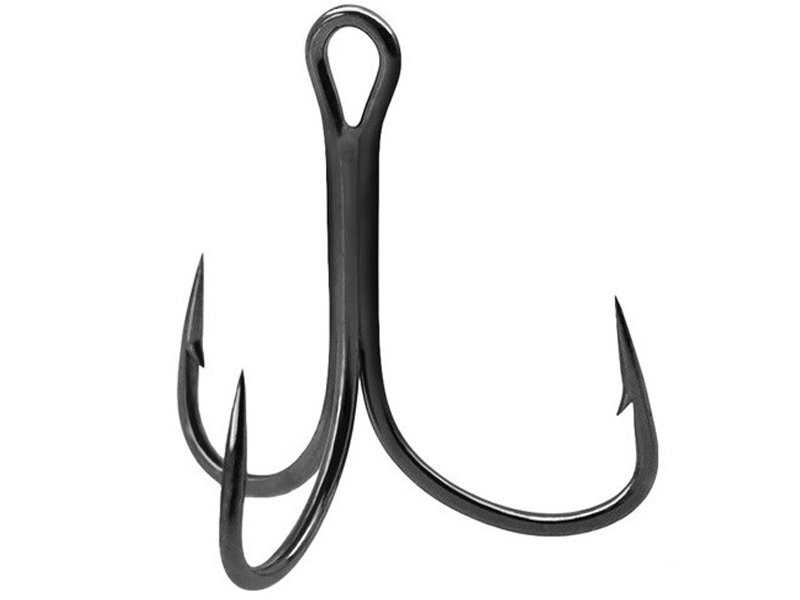 DELPHIN - Trojháček Bomb! GripHook Triple vel. 2 6 ks