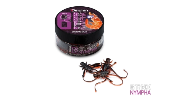 DELPHIN - Umělá nástraha B! Stinx Nympha 2,5 cm 20 ks Fruity