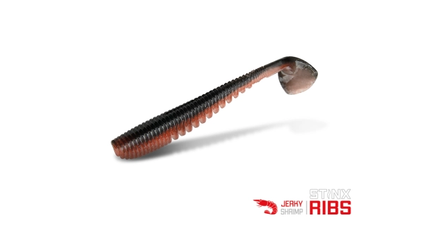 DELPHIN - Umělá nástraha B! StinxRibs 20 ks 5 cm Shrimp Jerky