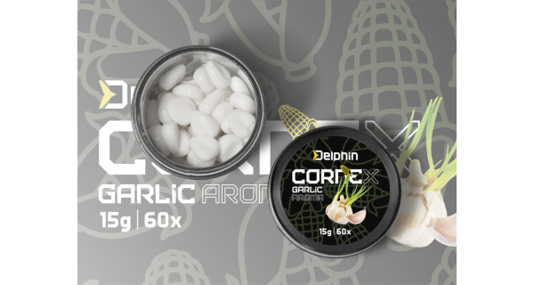 DELPHIN - Umělá nástraha CorneX Pop Up 60 ks Česnek
