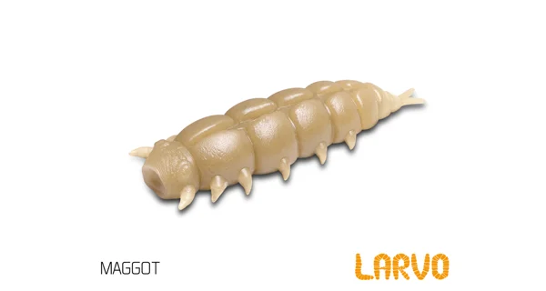 DELPHIN - Umělá nástraha LARVO Cheese 3 cm 15 ks Maggot