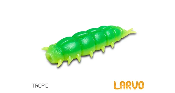 DELPHIN - Umělá nástraha LARVO Cheese 3 cm 15 ks Tropic