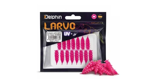 DELPHIN - Umělá nástraha LARVO Cheese 3 cm 15 ks Tropic
