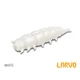 DELPHIN - Umělá nástraha LARVO Cheese 3 cm 15 ks White