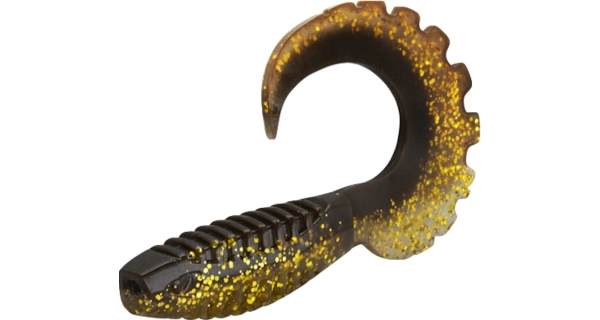 DELPHIN - Umělá nástraha Twista UVs MudGold 8 cm 5 ks