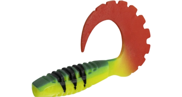 DELPHIN - Umělá nástraha Twista UVs Perchy 10 cm 5 ks