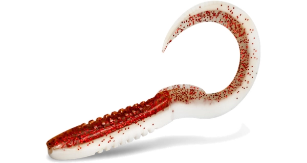 DELPHIN - Umělá nástraha TwistaX Eeltail UVs DeadSnow 6 cm 5 ks
