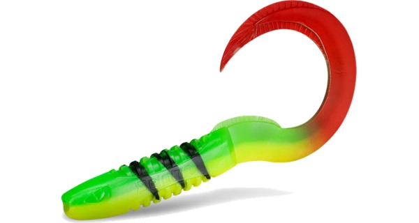 DELPHIN - Umělá nástraha TwistaX Eeltail UVs Perchy 6 cm 5 ks