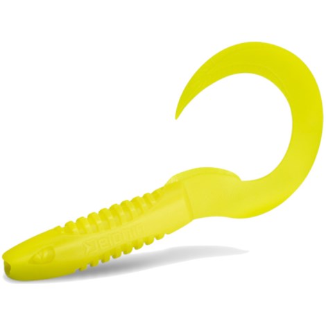 DELPHIN - Umělá nástraha TwistaX Eeltail UVs Yella 15 cm 5 ks