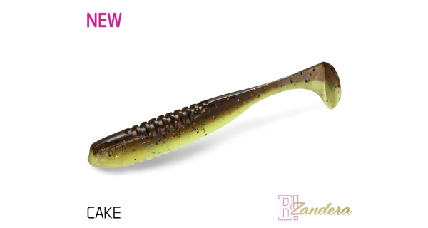 DELPHIN - Umělá nástraha Zandera UVs Cake 15 cm 5 ks