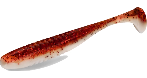 DELPHIN - Umělá nástraha Zandera UVs DeadSnow 12 cm 5 ks