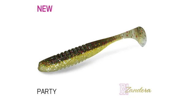 DELPHIN - Umělá nástraha Zandera UVs Mint 15 cm 5 ks