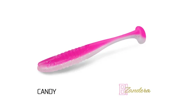 DELPHIN - Umělá nástraha Zandera UVs Mint 15 cm 5 ks