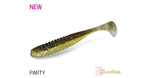 DELPHIN - Umělá nástraha Zandera UVs Party 15 cm 5 ks