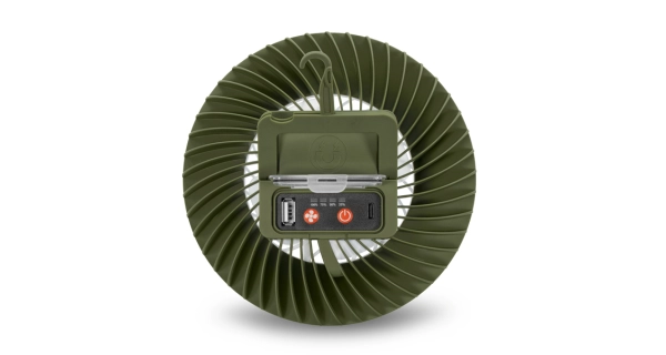 DELPHIN - Ventilátor se světlem Ventix 4400 mAh