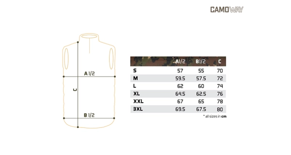 DELPHIN - Vesta CamoWay vel. S