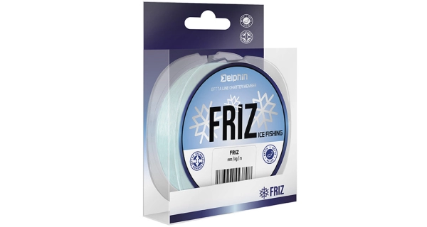 DELPHIN - Vlasec FRIZ Ledová bílá 0,20 mm 3,5 kg 150 m