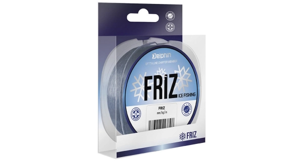 DELPHIN - Vlasec FRIZ šedý 0,18 mm 3 kg 150 m