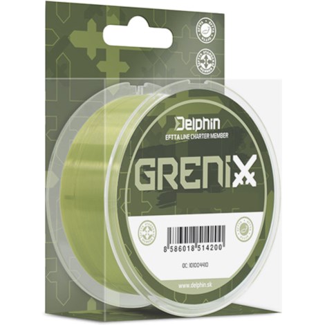 DELPHIN - Vlasec Grenix Zelená 0,203 mm 3 kg 500 m