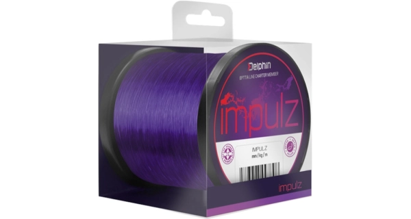 DELPHIN - Vlasec Impulz Fialový 0,28 mm 6,4 kg 1200 m