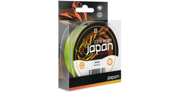 DELPHIN - Vlasec Japan Origin Fluo žlutá 0,181 mm 2,91 kg 350 m
