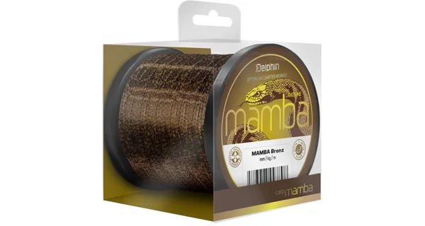 DELPHIN - Vlasec MAMBA Carp Bronz 0,26 mm 5,2 kg 600 m