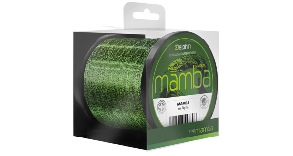 DELPHIN - Vlasec Mamba Carp Camo 0,34 mm 16,3 lb 1100 m