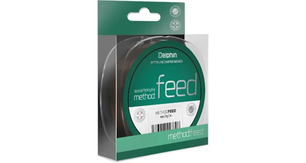 DELPHIN - Vlasec Method Feed Hnědý 0,25 mm 150 m