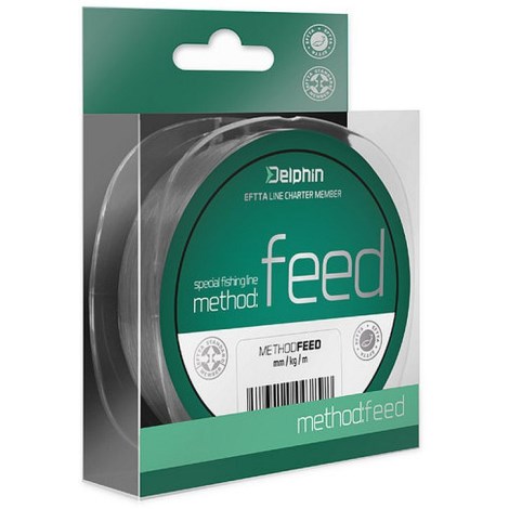 DELPHIN - Vlasec Method Feed šedý 150 m 0,18 mm