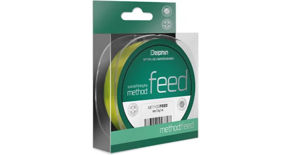 DELPHIN - Vlasec Method Feed Žlutý 0,14 mm 150 m