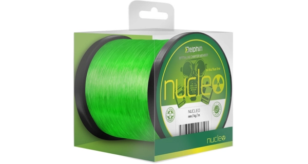 DELPHIN - Vlasec Nucleo Zelený 0,28 mm 6,4 kg 1200 m
