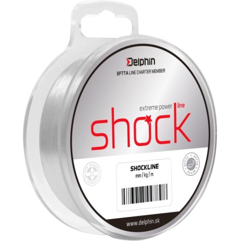 DELPHIN - Vlasec Shock Line 0,40 mm 10 kg 80 m