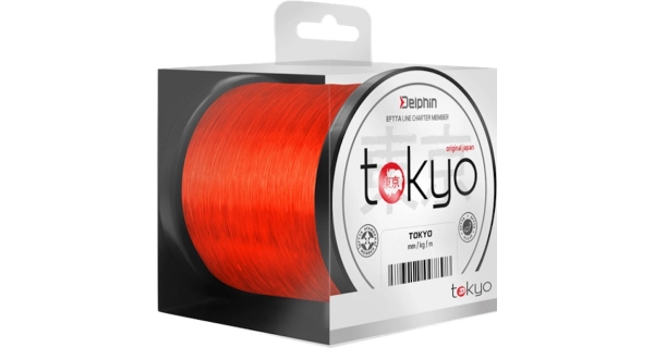 DELPHIN - Vlasec Tokyo Oranžový 0,33 mm 8,2 kg 1100 m