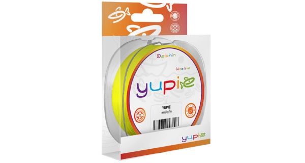 DELPHIN - Vlasec Yupie 0,22 mm 4,2 kg 300 m Fluo žlutá