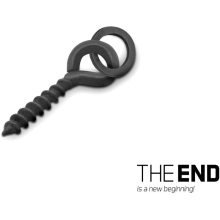 DELPHIN - Vrtáček na nástrahy s kroužkem The End Pop Screw 15 ks vel. M